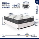 Ver imagem 4 de Cama Box com Colchão de Espuma D33 Ortobom Airtech Ortopillow 100 Casal 138cm