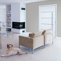 Kit Porta Pivotante com Friso Alumínio 224 x 126cm Sasazaki - 5 Kit Porta Pivotante com Friso Alumínio 224 x 126cm Sasazaki - 5