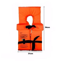 Colete Salva Vidas Classe III Homologado pela Marinha - 55 kg - M - 2 Colete Salva Vidas Classe III Homologado pela Marinha - 55 kg - M - 2