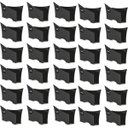 Ver imagem 1 de Kit 30 Suportes Porta Guardanapos De Papel Para Mesa Uz Preto