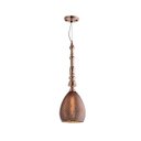 Ver imagem 1 de Lustre Pendente Luminária Vintage Pylon E27 de Vidro Rose 24Cm