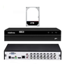 Dvr 16 Canais Gravador Digital de Video Mhdx 1216 Intelbras 127/220+hd 4tb - 1