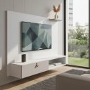 Ver imagem 1 de Painel para TV Rack para TV Sala 50" 1 Porta Califórnia 120cm