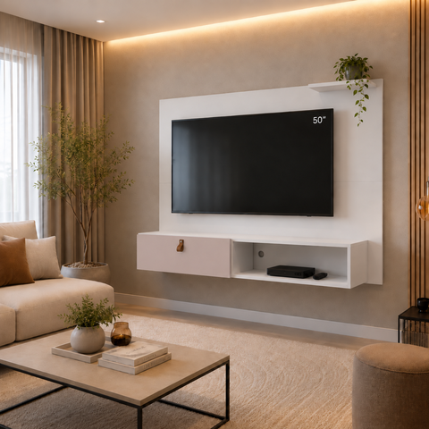 Painel para TV até 50 Polegadas Califórnia 120cm - J Carvalho