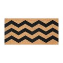 Ver imagem 2 de Capacho Retangular Fibra de Coco Base Pvc 70x33cm - Komeco Zig Zag