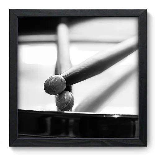Quadro Decorativo - Baquetas - 33cm x 33cm - 006qngbp - 1