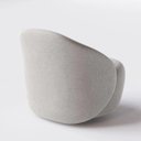 Ver imagem 7 de Poltrona Mônaco com Base Giratória em Linho Off White - Home Mobily