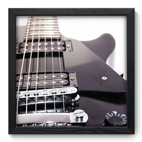 Quadro Decorativo - Música - 33cm x 33cm - 008qngbp - 1