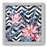 Quadro Decorativo - Flores - 22cm x 22cm - 031qnfab - 1
