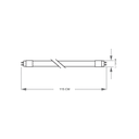 Ver imagem 3 de Lâmpada Tubo Led T5 9W 55 cm G5 Taschibra Bivolt 3000K Luz Quente