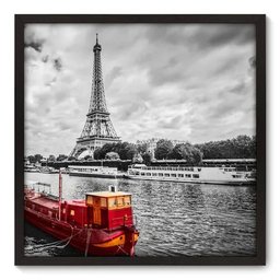 Quadro Decorativo - Paris - 70cm x 70cm - 009qnmdp - 1 Quadro Decorativo - Paris - 70cm x 70cm - 009qnmdp - 1