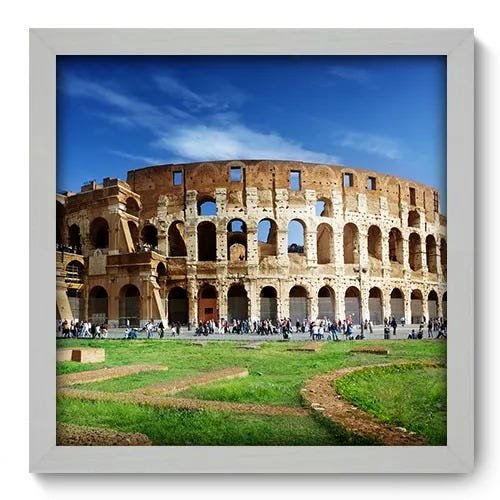 Quadro Decorativo - Coliseu - 33cm x 33cm - 021qnmbb - 1