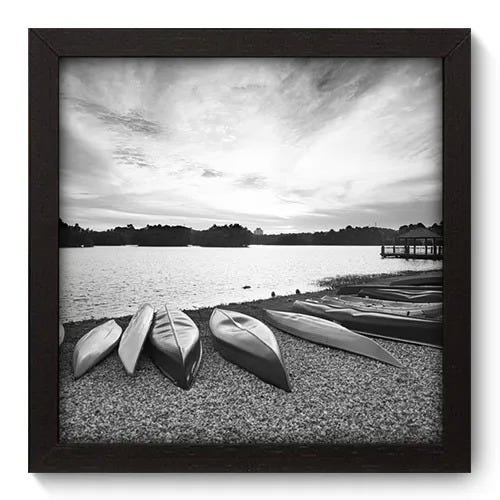Quadro Decorativo - Canoas - 22cm x 22cm - 107qnpap - 1
