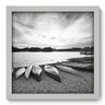 Quadro Decorativo - Canoas - 33cm x 33cm - 107qnpbb - 1