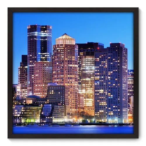 Quadro Decorativo - Cidade - 70cm x 70cm - 031qnudp - 1