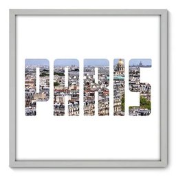 Quadro Decorativo - Paris - 70cm x 70cm - 037qnmdb - 1 Quadro Decorativo - Paris - 70cm x 70cm - 037qnmdb - 1