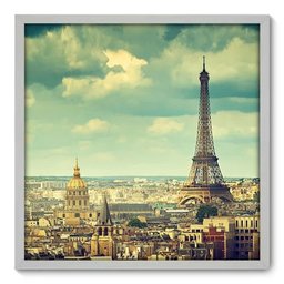 Quadro Decorativo - Paris - 70cm x 70cm - 057qnmdb - 1 Quadro Decorativo - Paris - 70cm x 70cm - 057qnmdb - 1