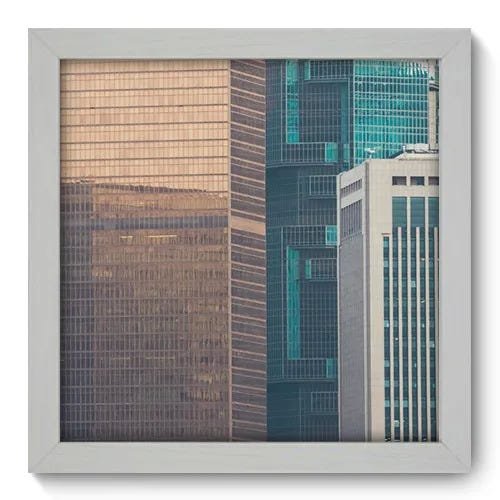 Quadro Decorativo - Cidade - 22cm x 22cm - 003qnuab - 1