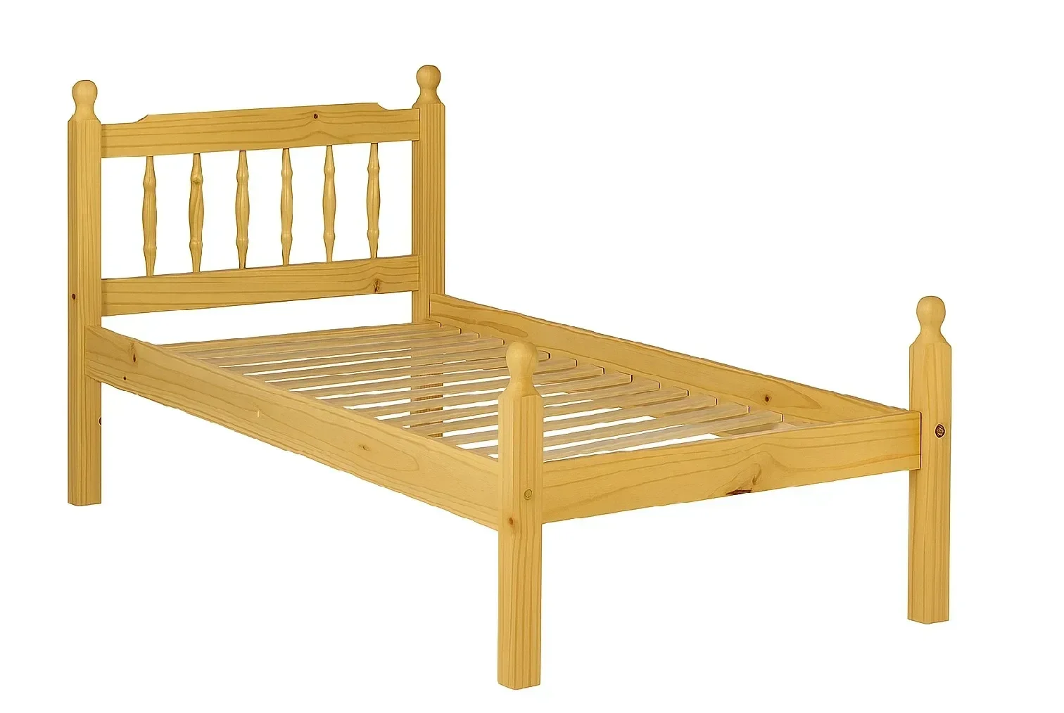 Ver imagem 2 de Cama Solteiro Naturalle Madeira de Pinus Bege/Marrom