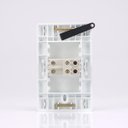 Ver imagem 3 de Interruptor Intermediário 4x2 10a Br Infiniti Margirius Cor:branco