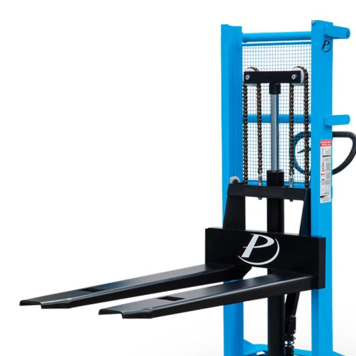 Empilhadeira Hidráulica Tração Manual e Elevação de 1.6 Metros Suporta Até 1.000kg Lm1016 - - 3