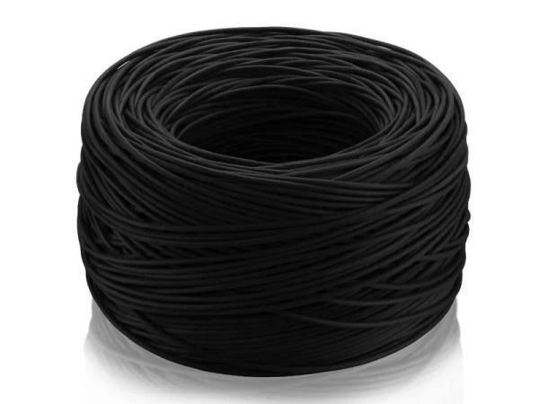 Cabo Lan Utp Mymax Wspnc-U650C/Bk Rede Cat6 24Awg Caixa com 305 Metros - 1