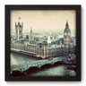 Quadro Decorativo - Londres - 22cm x 22cm - 082qnmap - 1