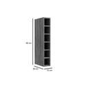 Ver imagem 3 de Nicho de Cozinha Modulado Garrafeiro Maxxi G760 15cm Canela - Kappesberg