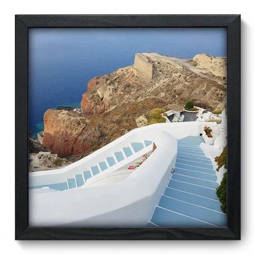 Quadro Decorativo - Grécia - 33cm x 33cm - 074qnmbp - 1
