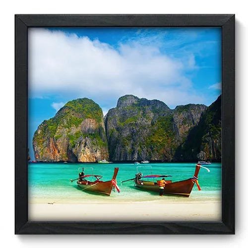Quadro Decorativo - Tailândia - 33cm x 33cm - 066qnmbp - 1