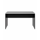 Ver imagem 4 de Mesa Escrivaninha de Trabalho 120cm X 70cm Pés Painel F5 Cor:cinza Sagrado com Preto