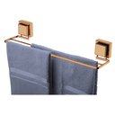 Ver imagem 2 de Porta Toalha de Banho Duplo 45cm com Adesivo - Red Gold