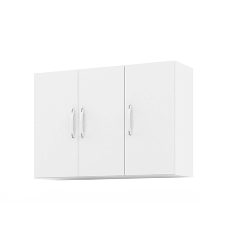 Armário 03 Portas Branco - Ej Móveis