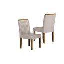 Ver imagem 5 de Cadeira para Mesa de Jantar 2 Unidades Jade Mdf - Leifer