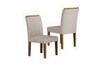Ver imagem 5 de Cadeira para Mesa de Jantar 2 Unidades Jade Mdf - Leifer