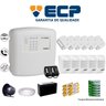 Kit de Alarme Max 4 Residencial Ecp Com 6 Sensores Magnético 5 Sensores Infravermelho Sem Fio  - 1