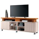 Ver imagem 2 de Rack Bancada Rivera 1.8 com Mesa de Centro Sky Cinamomo Off White – Hb Móveis