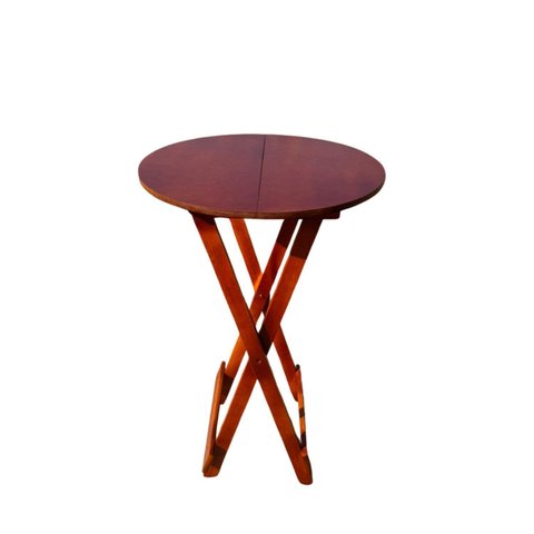 Mesa de Bistrô Dobrável 60x60 Bar Restaurante Lanchonete Amarelo/Mel