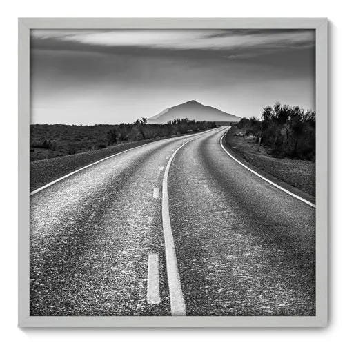 Quadro Decorativo - Rodovia - 70cm x 70cm - 012qnpdb - 1