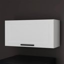 Ver imagem 1 de Armário Cozinha Aéreo 80cm com 1 Porta Zaya Branco T01 - Mpozenato