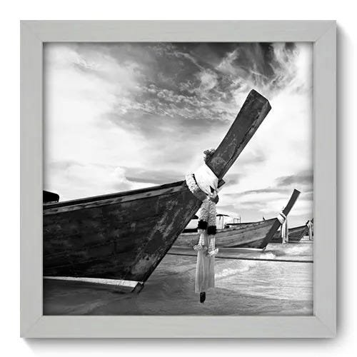 Quadro Decorativo - Barco - 22cm x 22cm - 021qnpab - 1