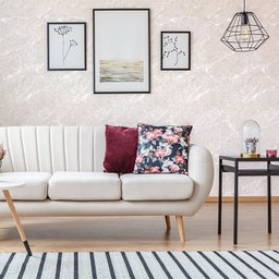 Papel De Parede Mármore Rosa Valência - 4