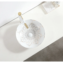 Ver imagem 4 de Cuba Apoio Evier Bella Tazza Gold Persia Banheiro Luxo