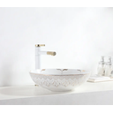 Ver imagem 3 de Cuba Apoio Evier Bella Tazza Gold Persia Banheiro Luxo