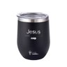 Copo Cuia Térmico Gc Jesus Buscar Preto 300ml - 1