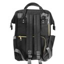 Ver imagem 5 de Mochila Maternidade Bolsa Bebê Multifunção Impermeável - Preto