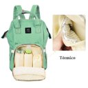 Ver mais imagens de Mochila Maternidade Bolsa Bebê Multifunção Impermeável - Preto