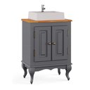 Ver imagem 2 de Balcão Lavabo 0,60m com Cuba - 3057
