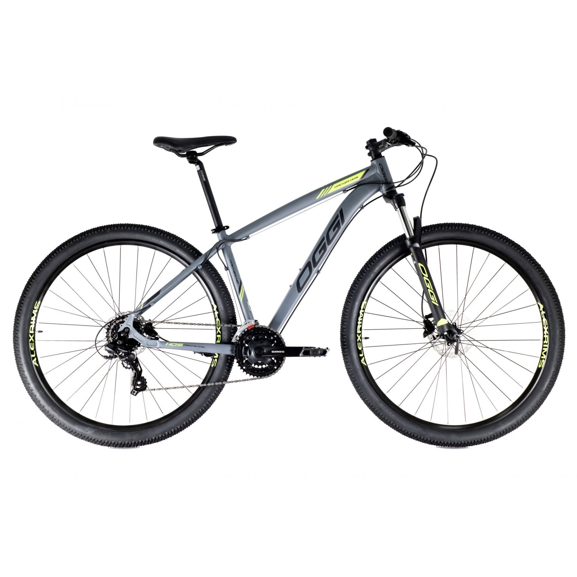 Bicicleta 29 Mtb Oggi Hacker HDS - 2021 - Amarelo - 17 - 1