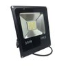 Refletor Led Slim SMD 30W Branco Frio Uso Externo - 1